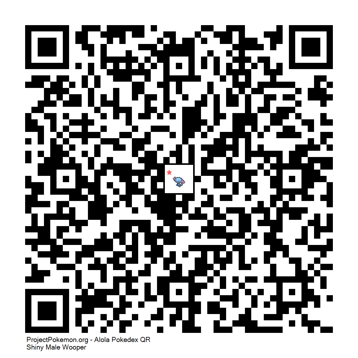 Cdigo QR de Wooper variocolor
